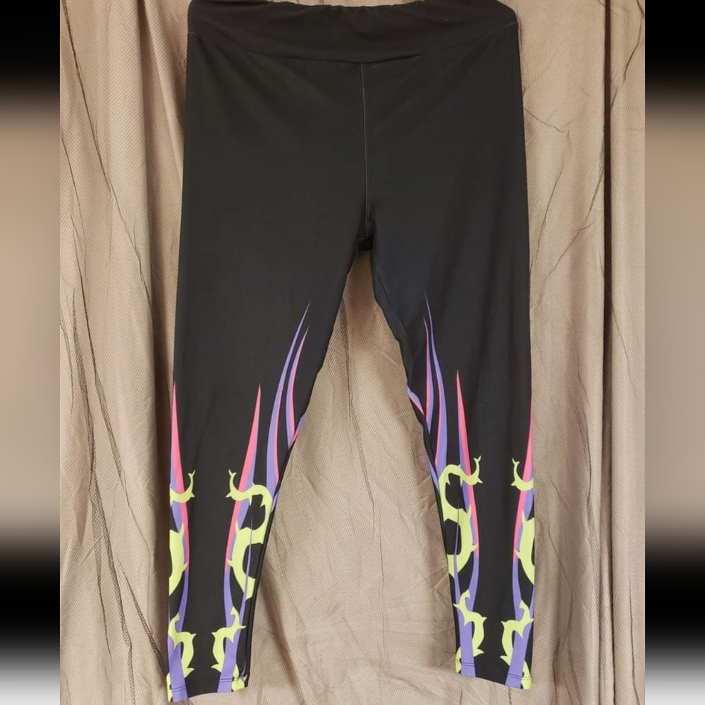 Pre-owned Charlie's Project Disney Malificent Leggings TC